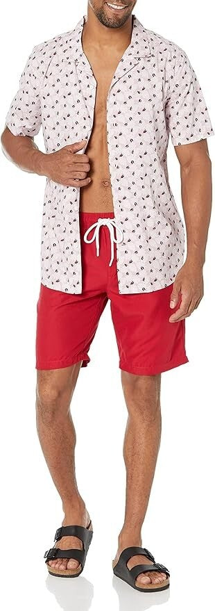 Amazon Essentials Men's 9” Quick Dry Swim Shorts Trunks Swimsuit Swimming BNWT