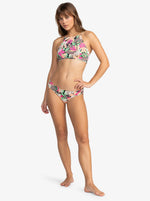 Roxy Women's Printed Beach Classics Bikini Bottoms Surf Swimsuit Cheeky BNWT