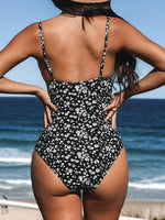 Cupshe Women's V Neck Tummy Control Ruched Swimsuit Swimming Costume BNWT