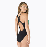Speedo Women's Digital Placement Medalist Swimsuit Swimming Costume BNWT