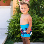 Splash About New Happy Nappy - Reusable Baby/Toddler Neoprene Swim Boys BNWOT
