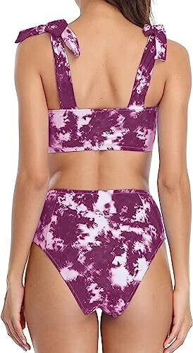 Attraco Women's Padded Knot Bikini Two Piece Swimsuit Swimming Costume BNWT