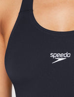 Speedo Women's Endurance+ Medalist Swimsuit Swimming Costume Navy BNWT