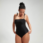 Speedo Women's Shaping Bandeau Swimsuit Swimming Costume Ladies Swimwear BNWT
