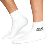 Zoggs Latex Pool Socks for Swimming Adult & Junior/Children's WHITE BNWT
