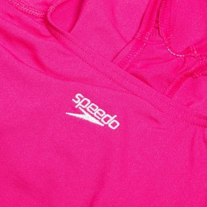Speedo ECO Endurance+ Medalist Girls Swimsuit Swimming Costume 2025 Pink BNWT