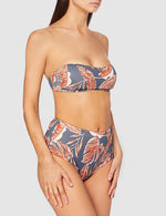 Iris & Lilly Women's Padded Bandeau Bikini Swimsuit Swimming Costume BNWT