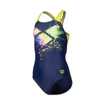 Arena Girl's Multi Pixels Swim Pro Back Swimsuit Swimming Costume BNWT