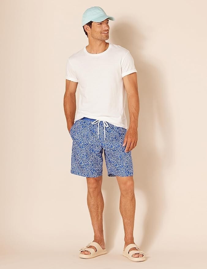 Amazon Essentials Men's 9” Quick Dry Swim Shorts Trunks Swimsuit Swimming BNWT
