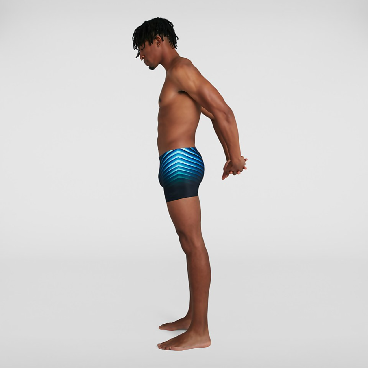 Speedo Men's Placement Aquashort Trunks Swimsuit Swimming Costume Shorts BNWT