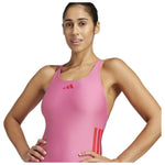 Adidas Women's 3-Stripes One Piece Swimsuit Swimming Costume JP0139 Three BNWT