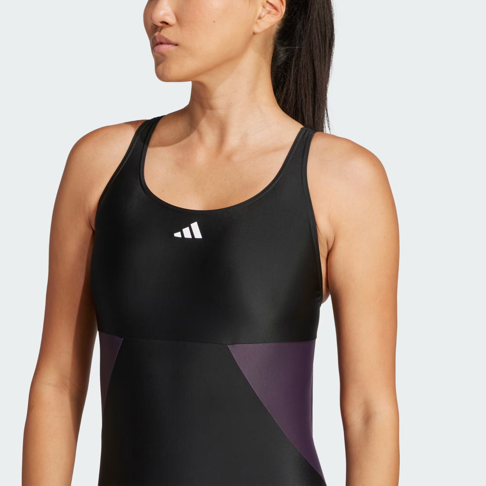 Adidas Women's Colorblock C-Back Swimsuit Swimming Costume JE1923 BNWT