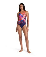 Arena Women's Funny Spot V Back Calypso One Piece Swimsuit Swimming Costume BNWT