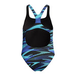 Speedo Girls Hyperboom Allover Medalist Swimsuit Swimming Costume BNWT