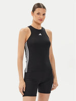 Adidas Women's Train Essentials 3 Stripes Tank Top Swimsuit HR7815 BNWT