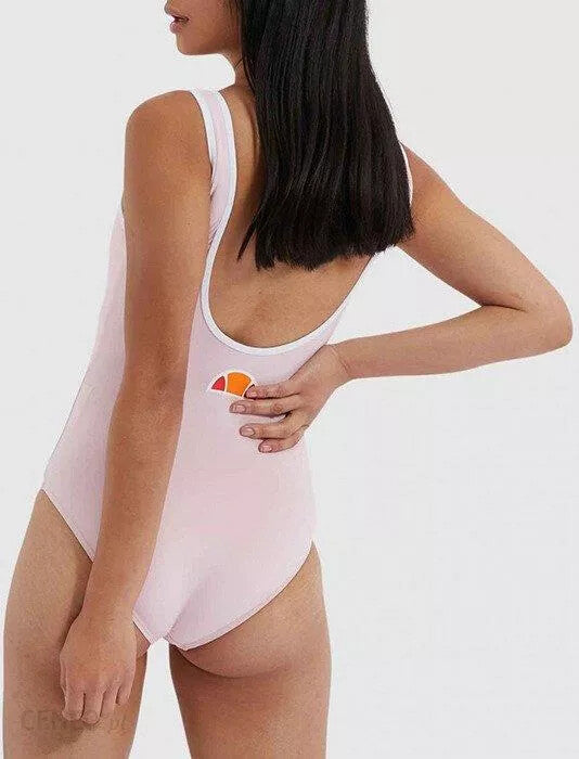 Ellesse Womens Lilly Retro 80's Scoopback Swimsuit Swimming Costume Pool BNWT