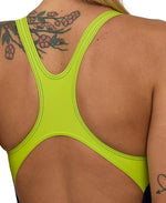 Arena Women's Branch Swim Pro Back LB Print Swimsuit Swimming Costume BNWT