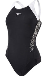 Speedo Women's Boom Splice Muscleback Swimsuit Swimming Costume BNWT
