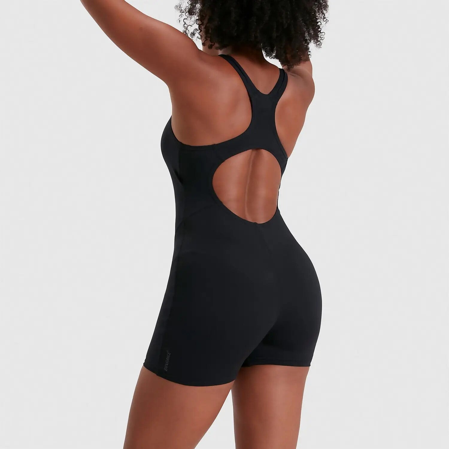 Speedo Women's Eco Endurance+ Legsuit Swimsuit Swimming Costume Black BNWT