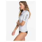Roxy Women's Whole Hearted Short Sleeved Rash Vest Top Surf Shirt Swimsuit BNWT