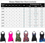 Hanna Nikole Women Tummy Control Tankini Plus Size Two Piece Swimsuit Shorts