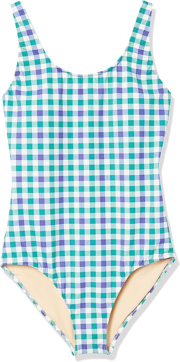 Amazon Essentials Women's One Piece Coverage Swimsuit Swimming Costume BNWT