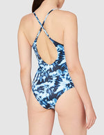Iris & Lilly Women's Strappy Swimsuit Swimming Costume Tie Dye BNWT
