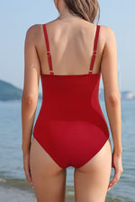 Shekini Women's Tummy Control Twist Front Swimsuit Swimming Costume BNWT