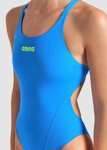 Arena Women's Team Swim Tech Solid Swimsuit Swimming Costume Girls Swimwear BNWT