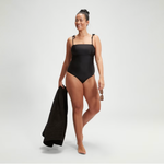 Speedo Women's Shaping Bandeau Swimsuit Swimming Costume Ladies Swimwear BNWT