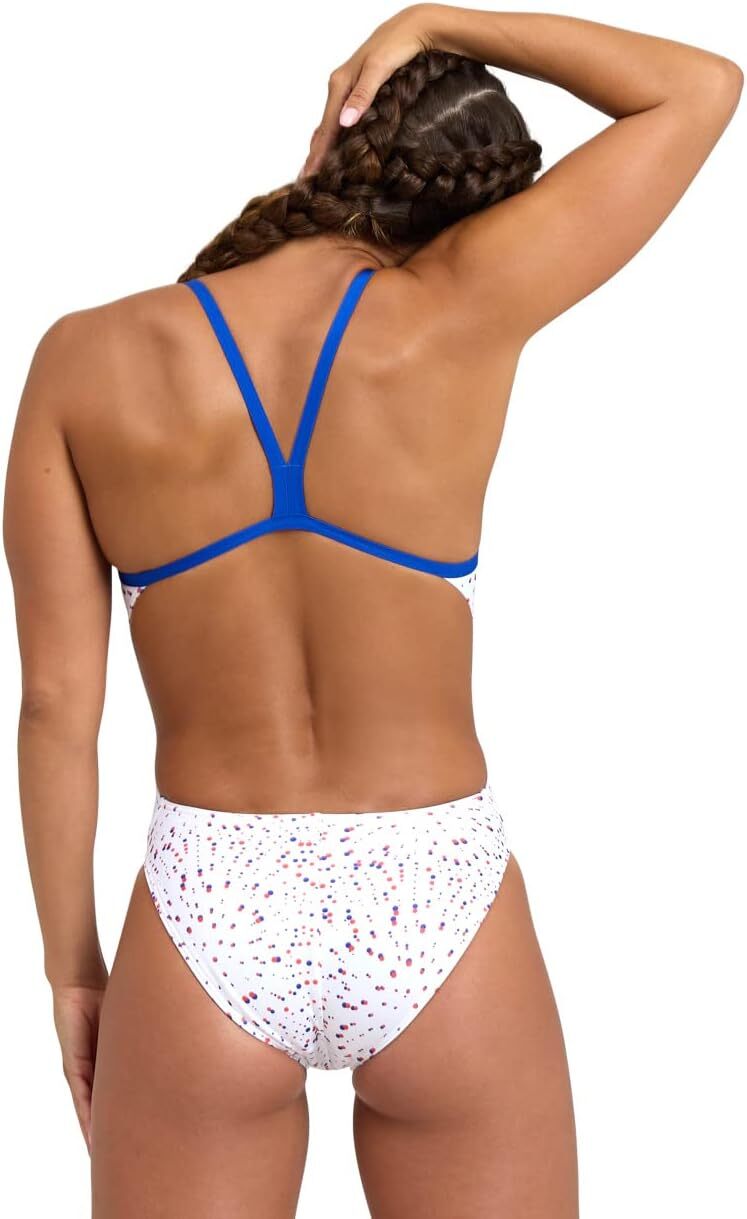 Arena Women's Fireworks Challenge Back Swimsuit Swimming Costume BNWT