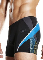 Speedo Men's Fit Splice Aquashort Swimsuit Swimming Costume Trunks Shorts BNWT
