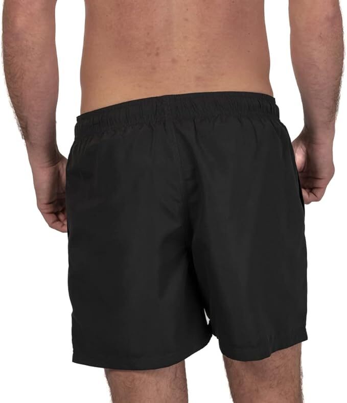Ript Essentials Men's Quick Dry Swim Shorts Trunks Black Swimming Costume BNWT