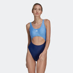 Adidas Women's Colorblock Swimsuit Swimming Costume Colourblock HS5315 BNWT