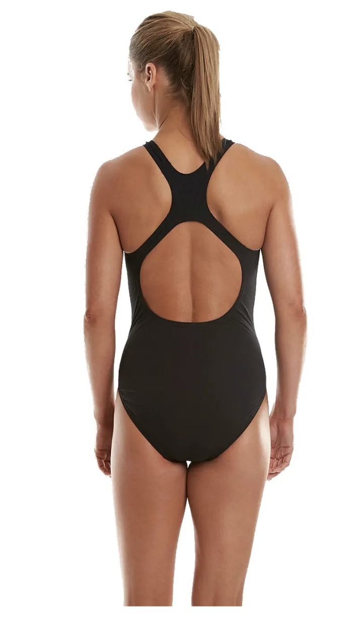 Speedo Women's Endurance+ Medalist Swimsuit Swimming Costume Black BNWT