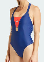 Adidas Women's Sportswear Colorblock Swimsuit Swimming Costume IL7250 BNWT