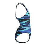 Speedo Girls Hyperboom Allover Medalist Swimsuit Swimming Costume BNWT