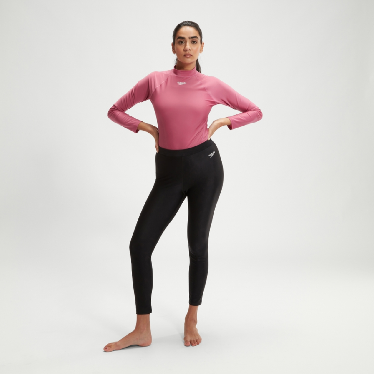 Speedo Women's Essential Legging Swim Trouser Swimsuit Swimming Costume BNWT