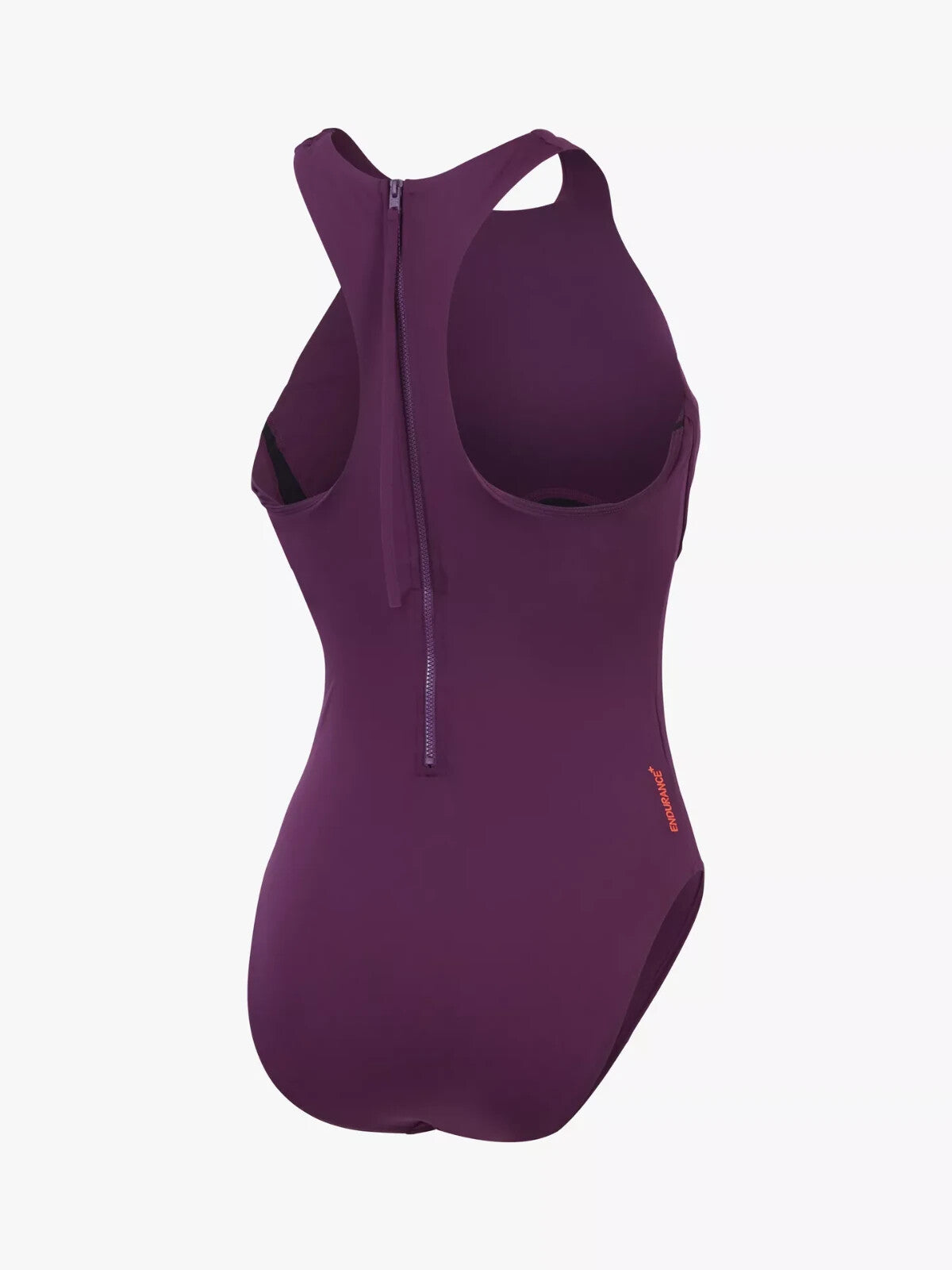 Speedo Women's Racer Zip Swimsuit with Swim Bra Swimming Costume BNWT