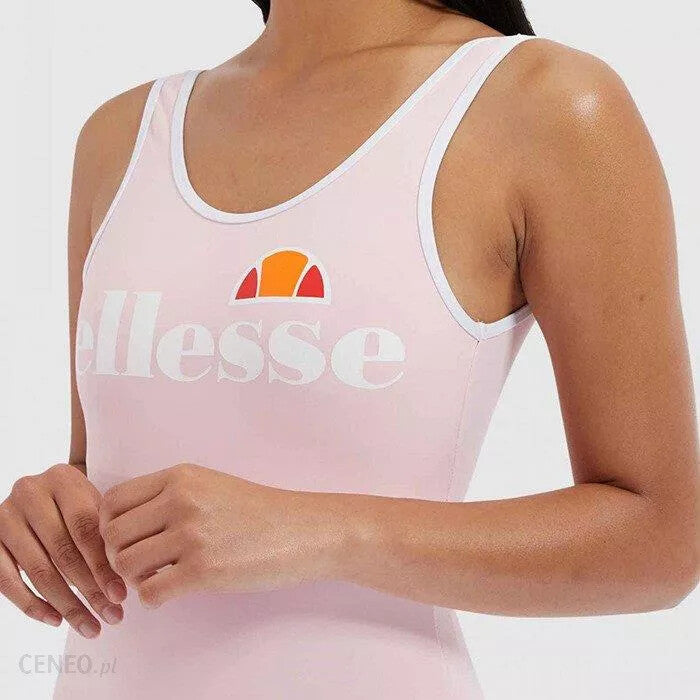 Ellesse Womens Lilly Retro 80's Scoopback Swimsuit Swimming Costume Pool BNWT
