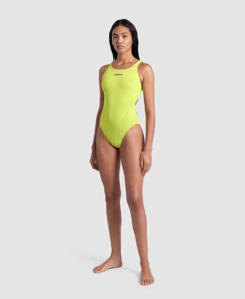 Arena Women's Team Swim Tech Solid Swimsuit Swimming Costume Girls Swimwear BNWT