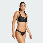 Adidas Women's 3 Stripes V-Back Bikini Swimsuit Swimming Costume JP0147 BNWT