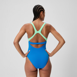 Speedo Women's Flex Band Swimsuit with Swim Bra Swimming Costume BNWT