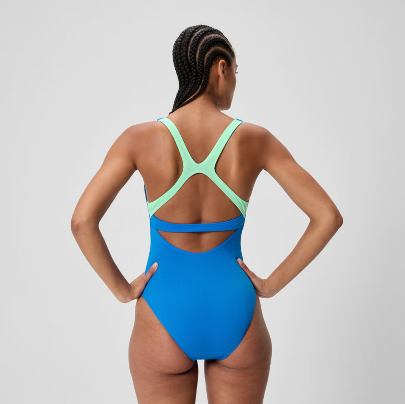 Speedo Women's Flex Band Swimsuit with Swim Bra Swimming Costume BNWT
