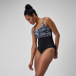 Speedo Women's Shaping Contour Eclipse Swimsuit Swimming Costume BNWT