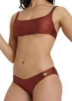 Arena Women's Bralette Solid Burnt Bikini Swimsuit Swimming Costume BNWT