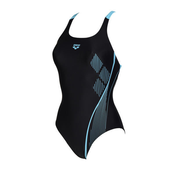 Arena Women's Pro Back Graphic Swimsuit Swimming Costume Ladies BNWT