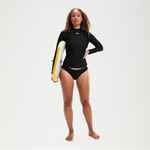 Speedo Women's Long Sleeved Rash Top Swimsuit Swimming Costume BNWT