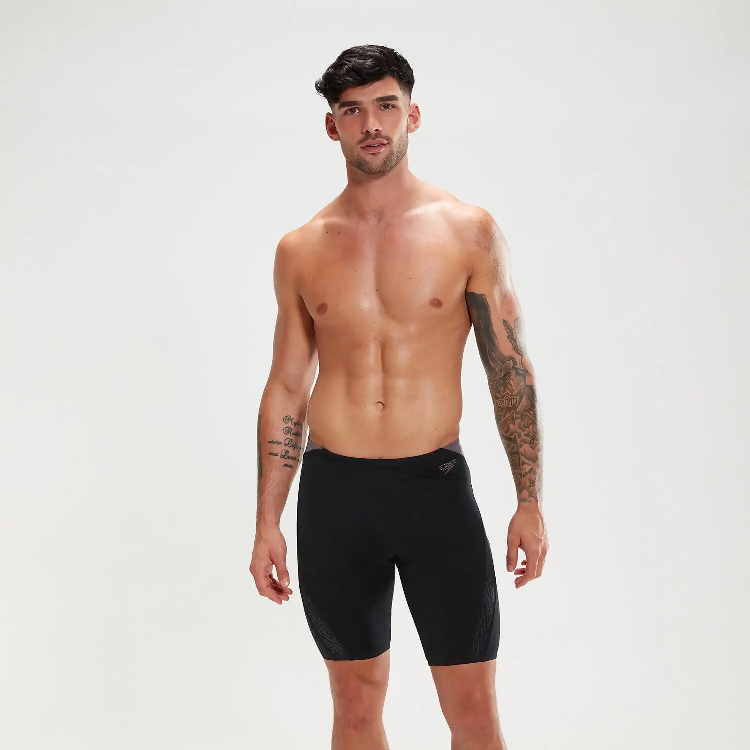 Speedo Men's Hyperboom Splice Jammer Swimsuit Swimming Costume Shorts BNWT