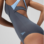 Speedo Women's Flex Band Swimsuit with Swim Bra Swimming Costume BNWT